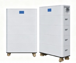 High Voltage Stackable Thin Style 10KWh-25KWh 51.2V 50Ah Battery Module Lithium iron Phosphate Battery LiFePO4