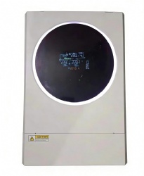 On/Off Grid Hybrid Solar Inverter Pro 6.2KW-48VDC, 220/230/240VAC, 120A MPPT, MPPT input current  27A, Touch Screen